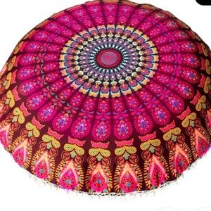 Bohemian Ottoman Pouf